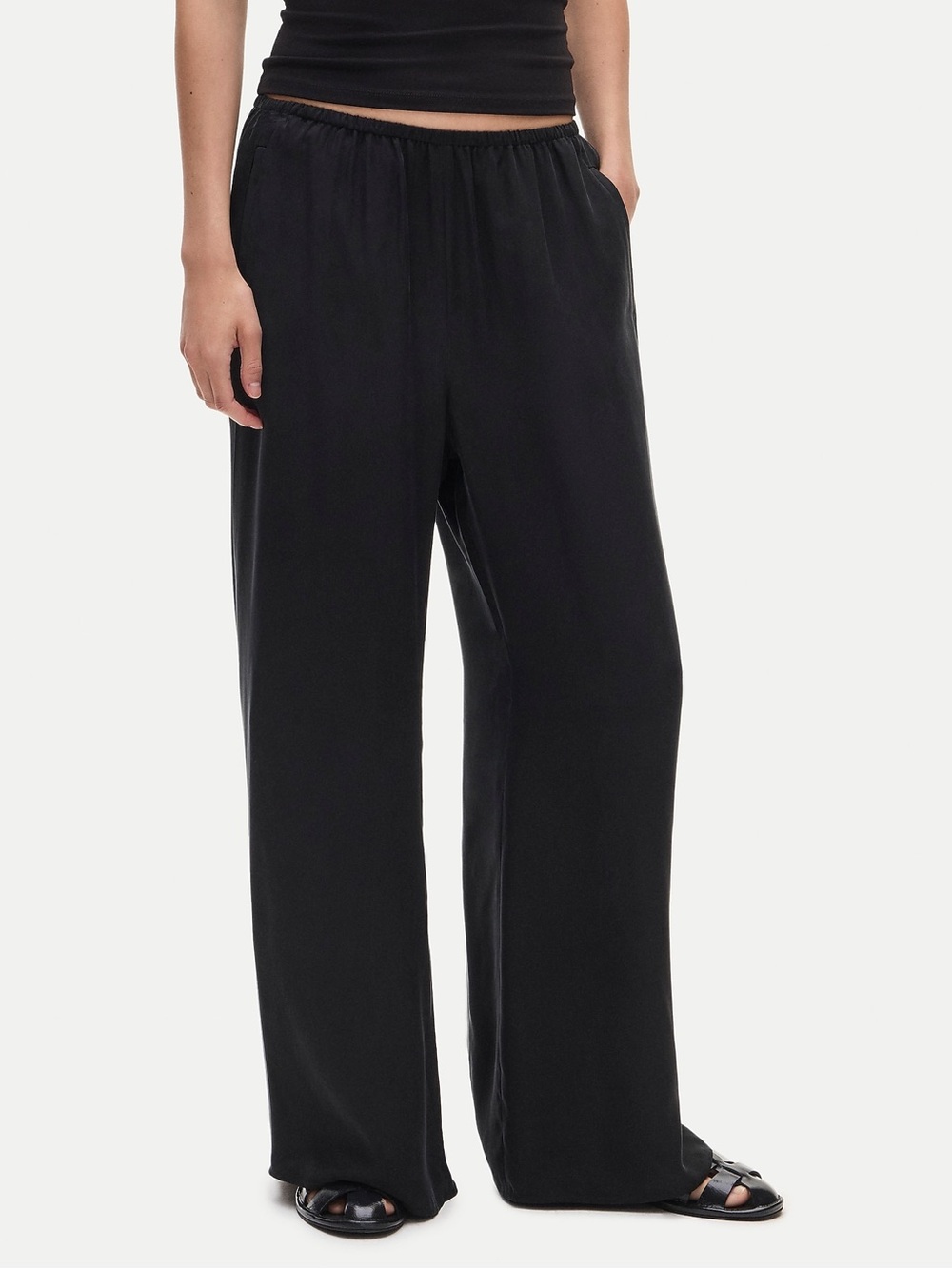 J. Crew Relaxed Fit Cosmo lightweight pant in drapey cupro blend XS